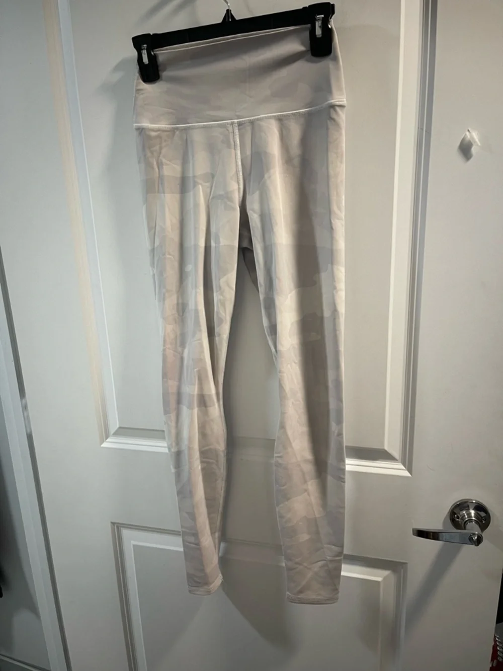 ALO Yoga Light Gray Active Top with Subtle Logo